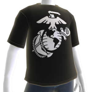 marines crayon shirt