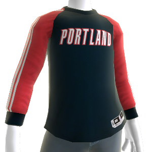 portland trail blazers shooting shirt