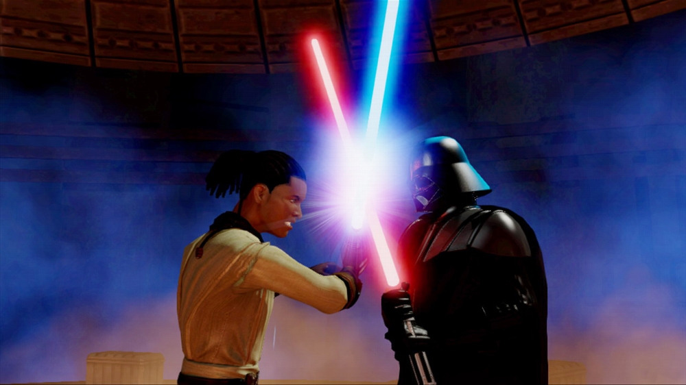 Snímek ze hry Kinect Star Wars