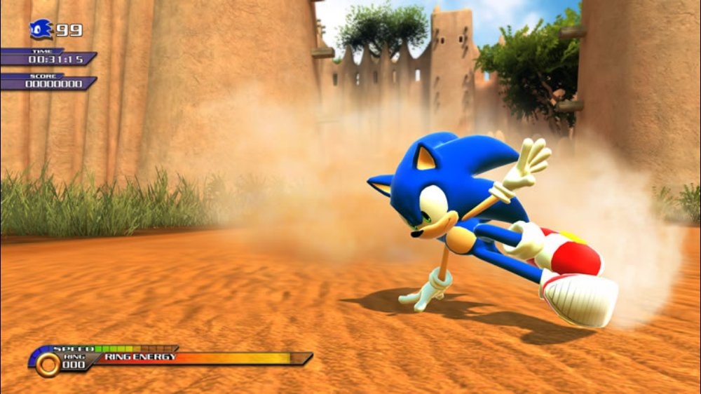 Xbox Sonic Unleashed