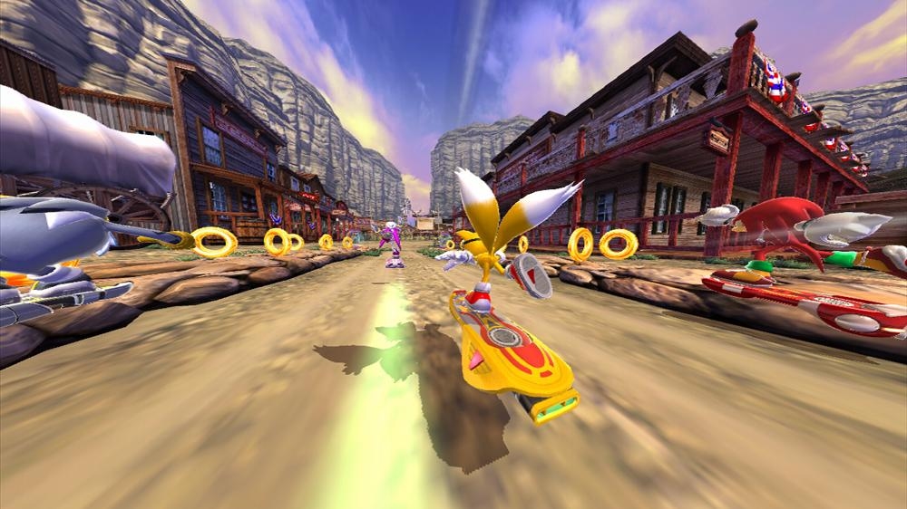 free download sonic free riders xenia