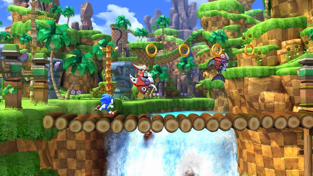 Return to the Green Hill Zone as Classic and Modern Sonic in the New Sonic  Generations Demo