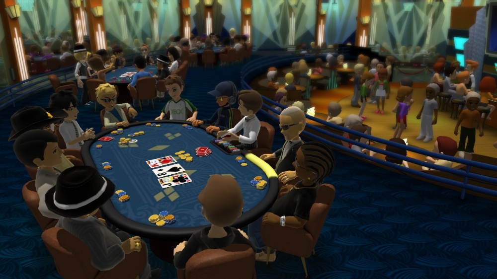 virtual poker game with friends