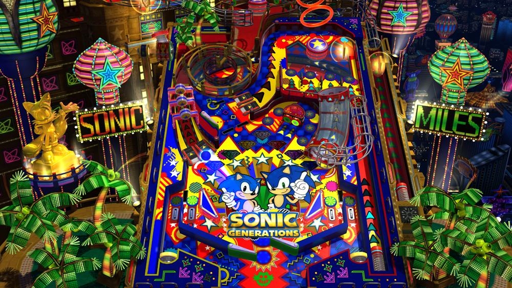 Sonic Generations â€˜Casino Nightâ€™ Pinball