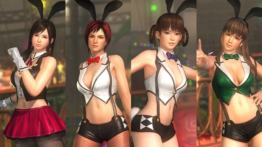 Dead Or Alive 5 Ultimate Sexy Bunny Costume Set 7191